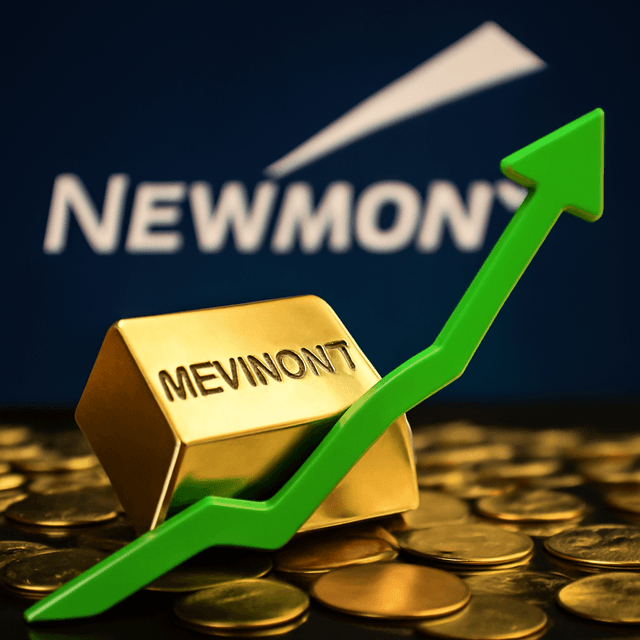 Newmont Corporation's stock price has reached a 4-week high.