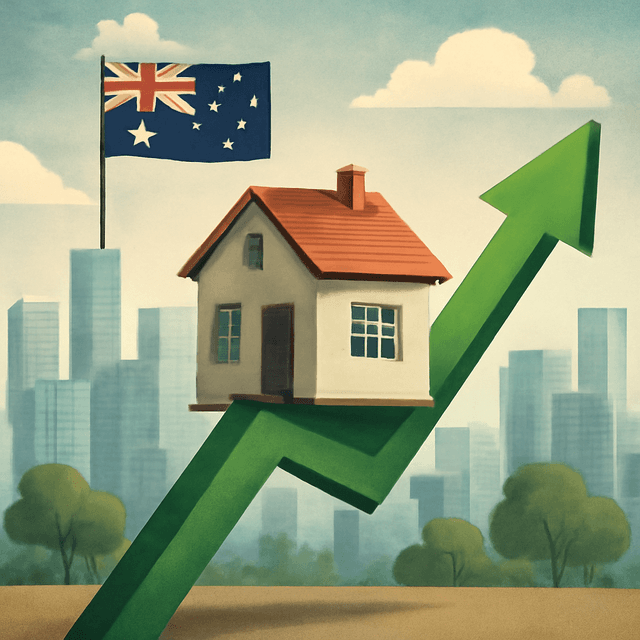 Australia's housing market experienced an increase in February.