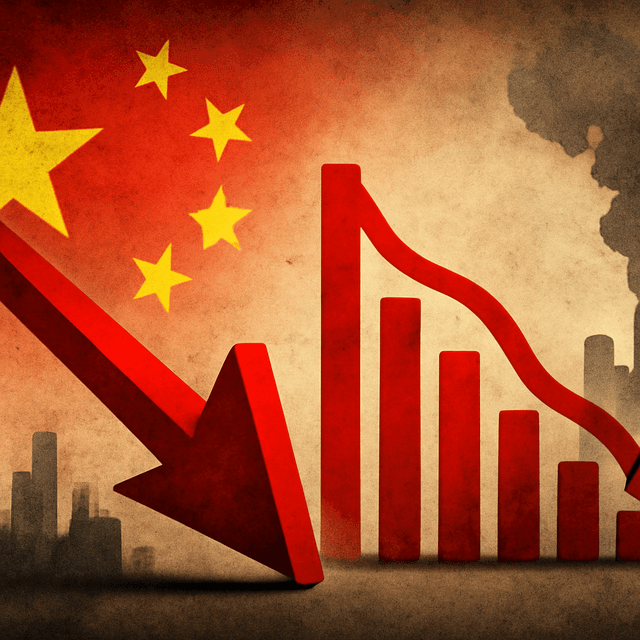 China's National Bureau of Statistics General Purchasing Managers' Index (PMI) has reached its lowest level in 35 months.