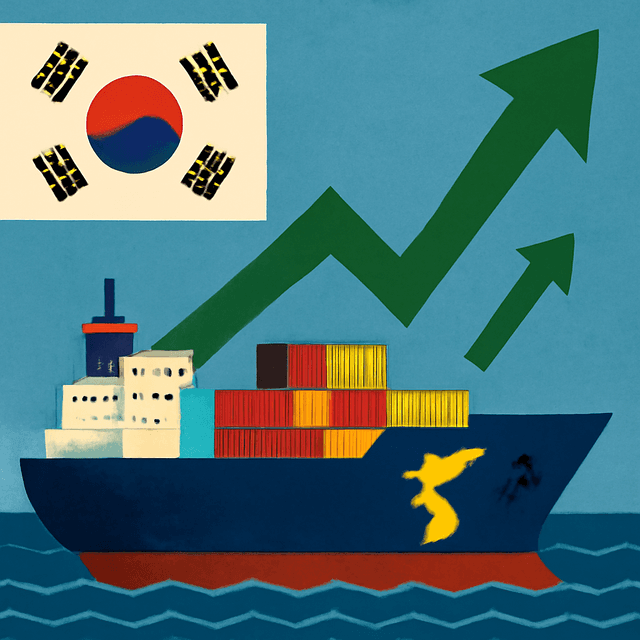 South Korea Trade Surplus Hits Record High
